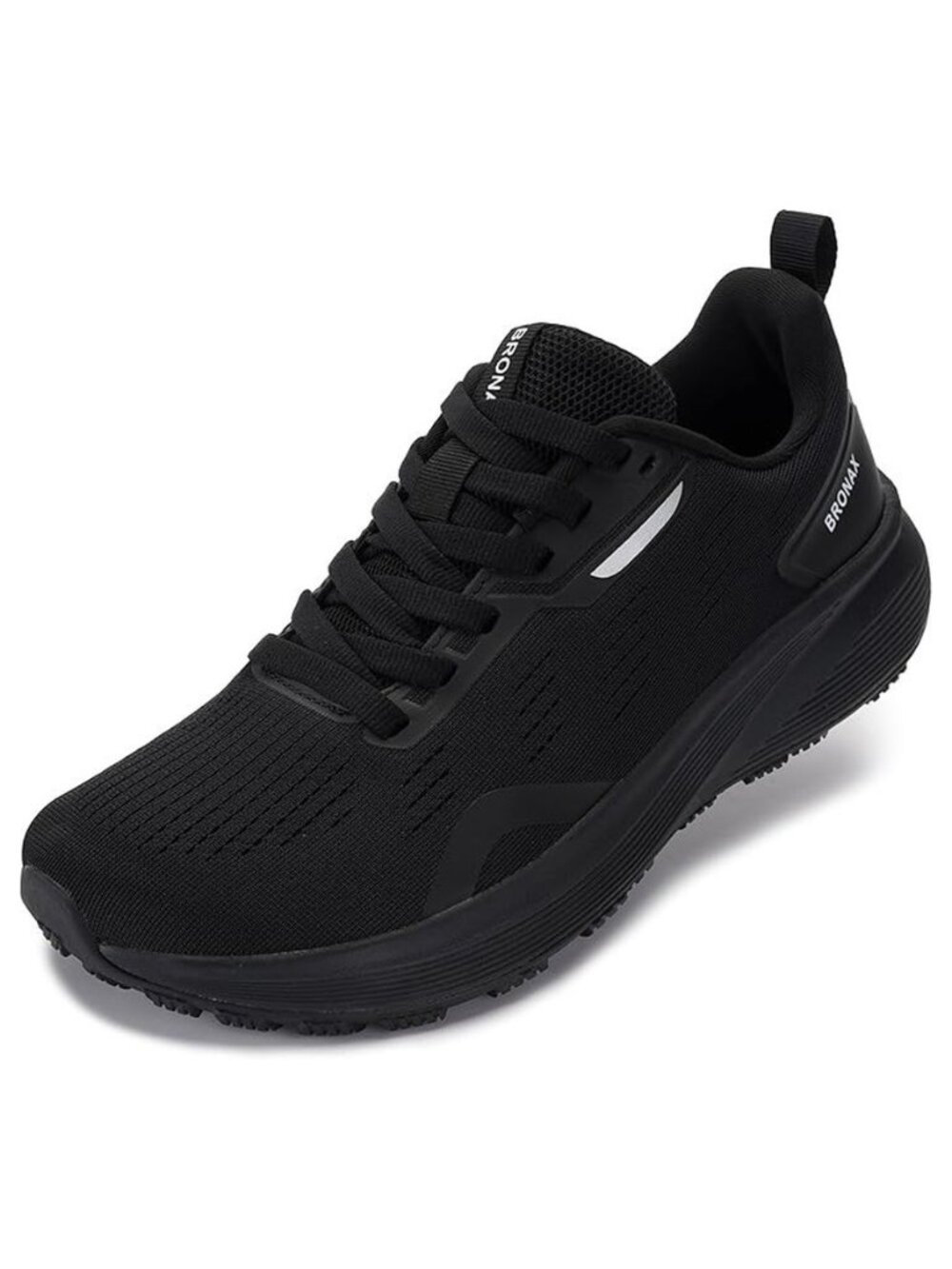 BRONAX Women's Wide Toe Box Running Shoes Mesh Athletic Sneakers Size 8